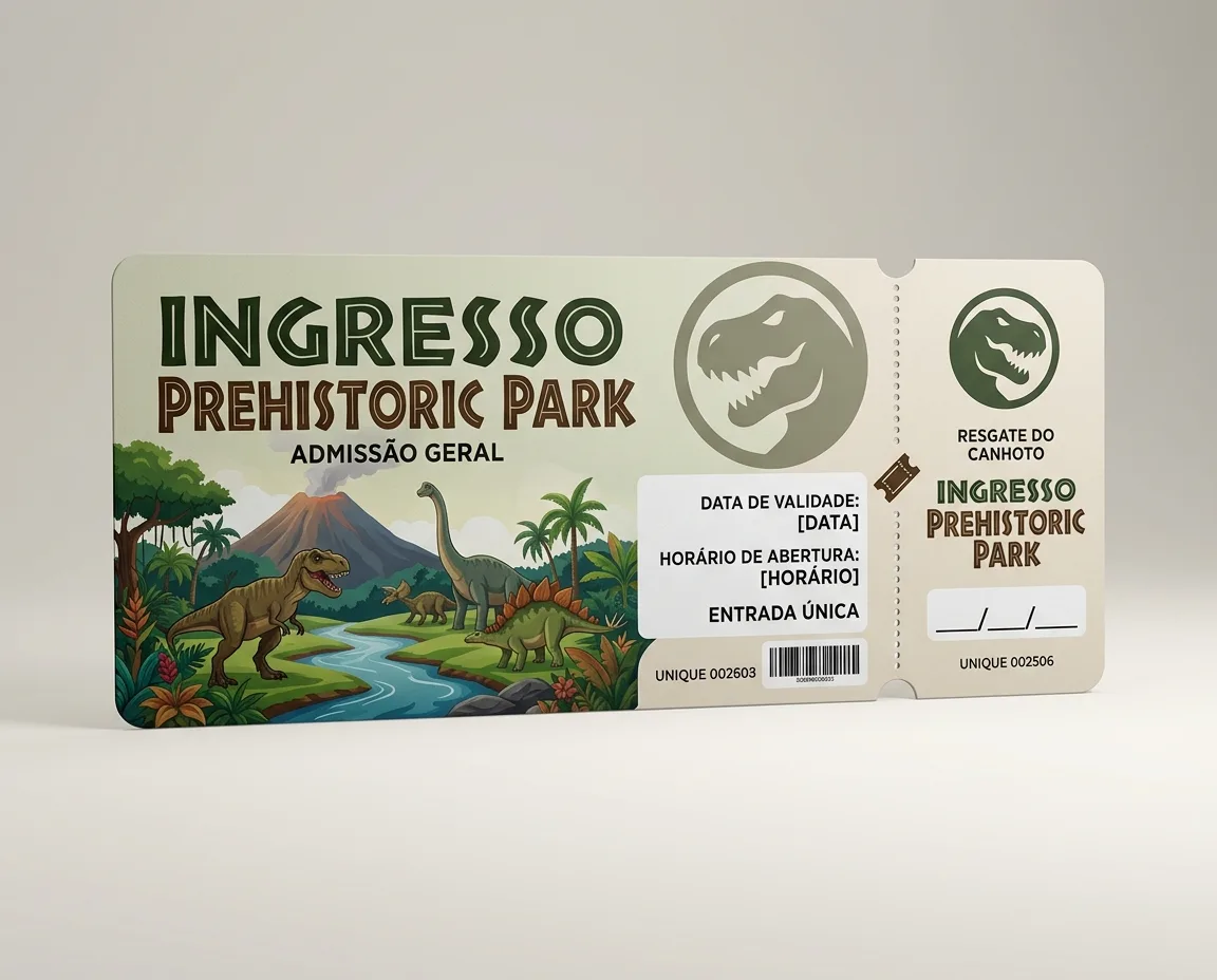 Ingresso Prehistoric Park