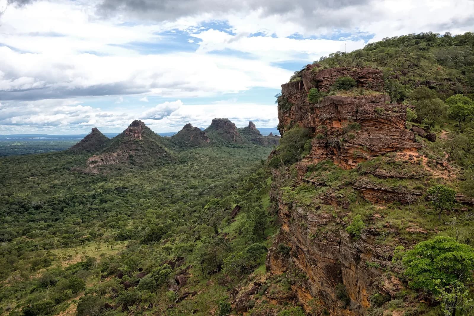 Cachoeiras Gêmeas na Chapada das Mesas, em Carolina