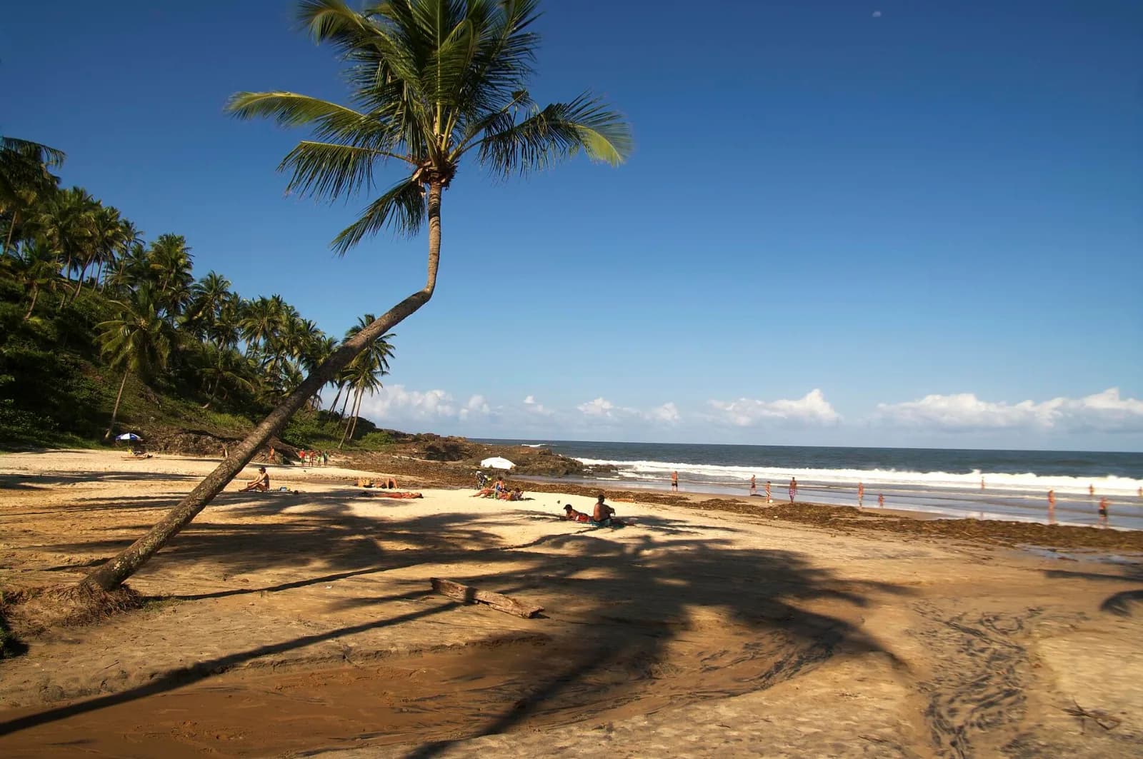 Praia urbana de Itacaré na Costa do Cacau