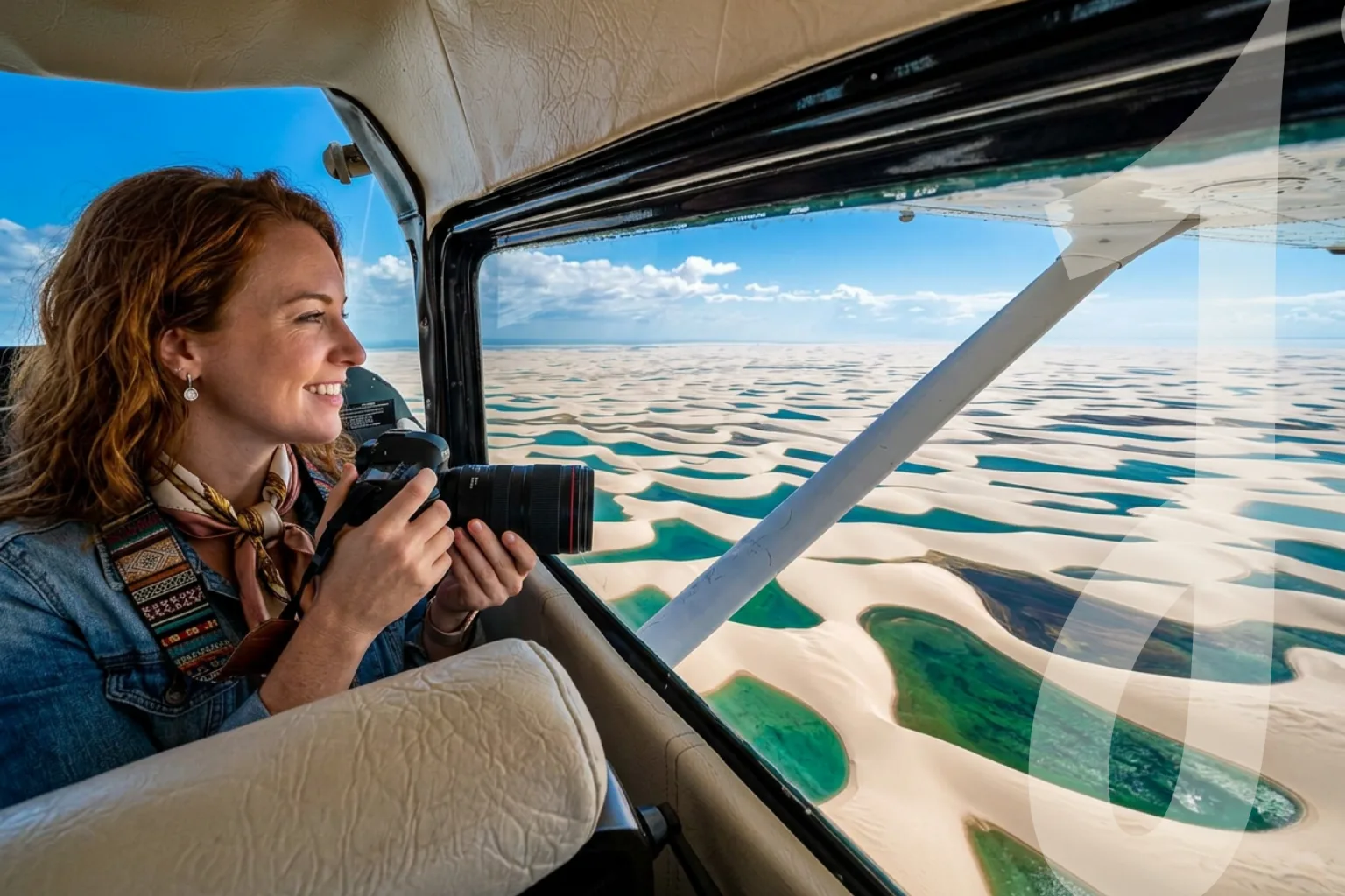Voo Panorâmico Além dos Lençóis Rota 2 Barreirinhas Aéreo